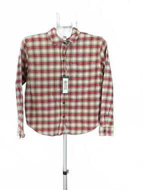 NWT Alpine Design Women's XS Red and Green Plaid Flannel Shirt